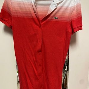 Lacoste ombré dress